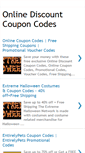 Mobile Screenshot of online-discount-coupon-codes.blogspot.com