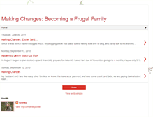 Tablet Screenshot of beingafrugalfamily.blogspot.com