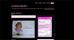 Desktop Screenshot of erikacriacoes.blogspot.com