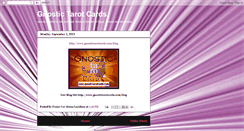 Desktop Screenshot of gnostictarotcards.blogspot.com