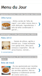 Mobile Screenshot of menu-du-jour.blogspot.com