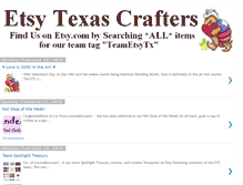 Tablet Screenshot of etsytx.blogspot.com