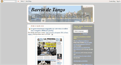 Desktop Screenshot of barrio-de-tango.blogspot.com