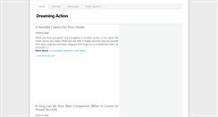 Desktop Screenshot of dreamingaction.blogspot.com