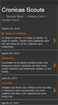 Mobile Screenshot of cronicascout.blogspot.com