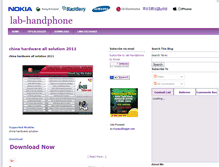 Tablet Screenshot of lab-handphone.blogspot.com