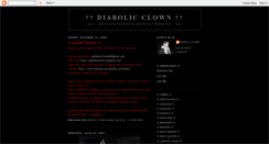 Desktop Screenshot of diabolic-clown.blogspot.com