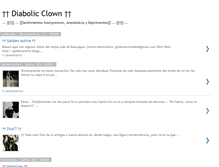 Tablet Screenshot of diabolic-clown.blogspot.com