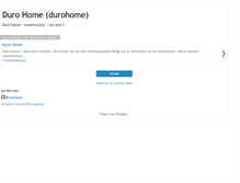 Tablet Screenshot of duro-home.blogspot.com