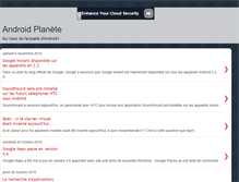 Tablet Screenshot of android-planete.blogspot.com