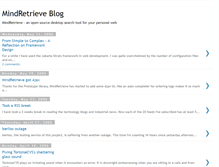 Tablet Screenshot of mindretrieve.blogspot.com