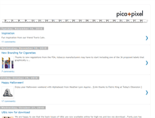 Tablet Screenshot of pica-n-pixel.blogspot.com