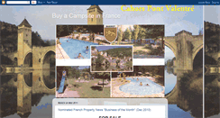Desktop Screenshot of buyacampsiteinfrance.blogspot.com