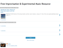 Tablet Screenshot of freeimprovisationexperimentalmusic.blogspot.com