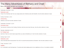 Tablet Screenshot of bethandchad.blogspot.com