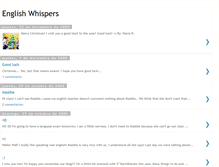 Tablet Screenshot of englishwhispers.blogspot.com