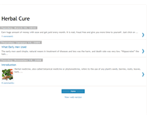 Tablet Screenshot of herbalcure007.blogspot.com