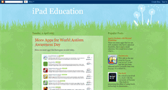 Desktop Screenshot of ipadeducation.blogspot.com