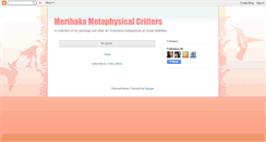 Desktop Screenshot of merihakametaphysicalcritters.blogspot.com