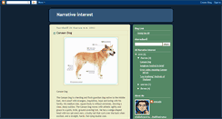 Desktop Screenshot of narrative-interest.blogspot.com