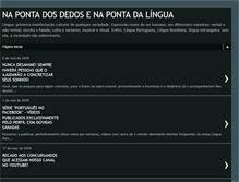 Tablet Screenshot of centraldasletras.blogspot.com