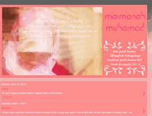 Tablet Screenshot of maimanah4336.blogspot.com