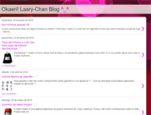 Tablet Screenshot of okaerilaary-chanblog.blogspot.com