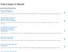 Tablet Screenshot of findahouseinhawaii.blogspot.com