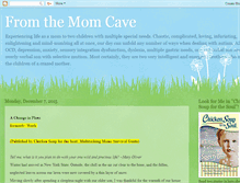 Tablet Screenshot of fromthemomcave.blogspot.com