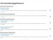 Tablet Screenshot of minnesotamortgagemassacre.blogspot.com