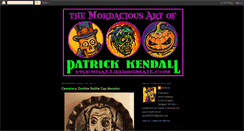 Desktop Screenshot of mordaciousart.blogspot.com