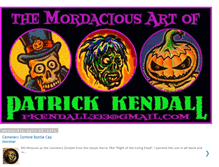 Tablet Screenshot of mordaciousart.blogspot.com