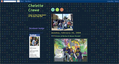 Desktop Screenshot of chelettecrewe.blogspot.com