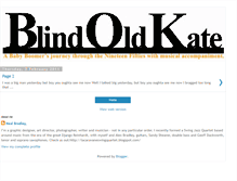 Tablet Screenshot of blindoldkatepage2.blogspot.com