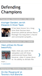 Mobile Screenshot of defendingchampions.blogspot.com