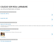 Tablet Screenshot of colegiosorrosalarrabure.blogspot.com