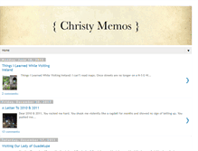 Tablet Screenshot of christymemos.blogspot.com