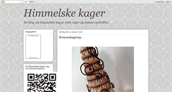 Desktop Screenshot of himmelske-kager.blogspot.com