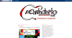 Desktop Screenshot of cantautarte.blogspot.com
