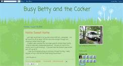 Desktop Screenshot of busybettyandthecocker.blogspot.com