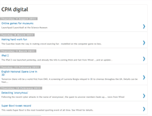 Tablet Screenshot of cpmdigital.blogspot.com