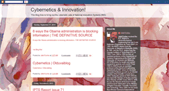 Desktop Screenshot of cyberneticinnovation.blogspot.com