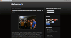 Desktop Screenshot of eladversariocontraelmundo.blogspot.com