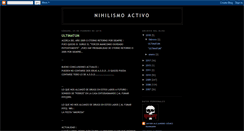 Desktop Screenshot of grungenihilista.blogspot.com