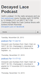 Mobile Screenshot of decayedlacepodcast.blogspot.com