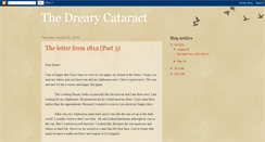 Desktop Screenshot of drearycataract.blogspot.com