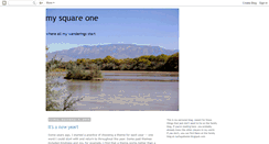 Desktop Screenshot of mysquareone.blogspot.com