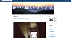 Desktop Screenshot of boysgirlsmtns.blogspot.com