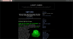 Desktop Screenshot of lightcubes.blogspot.com