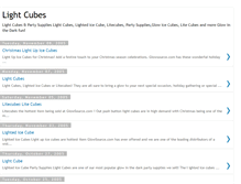Tablet Screenshot of lightcubes.blogspot.com